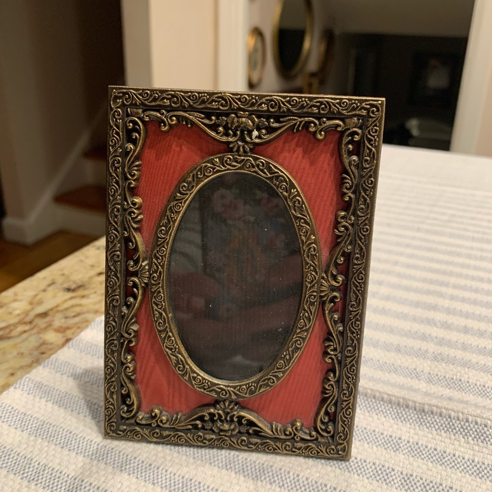 Vintage Metal Ornate Picture Frame